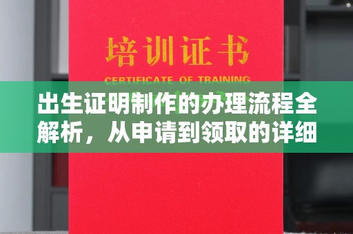 渠县出生证明制作的办理流程全解析，从申请到领取的详细指南