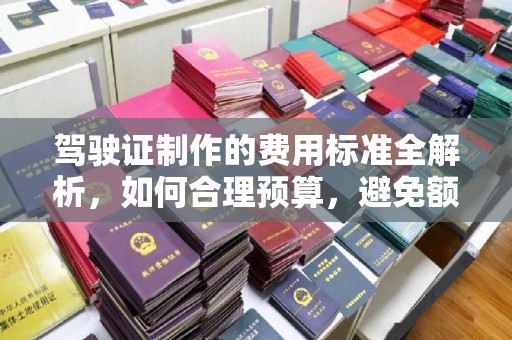 渠县驾驶证制作的费用标准全解析，如何合理预算，避免额外支出